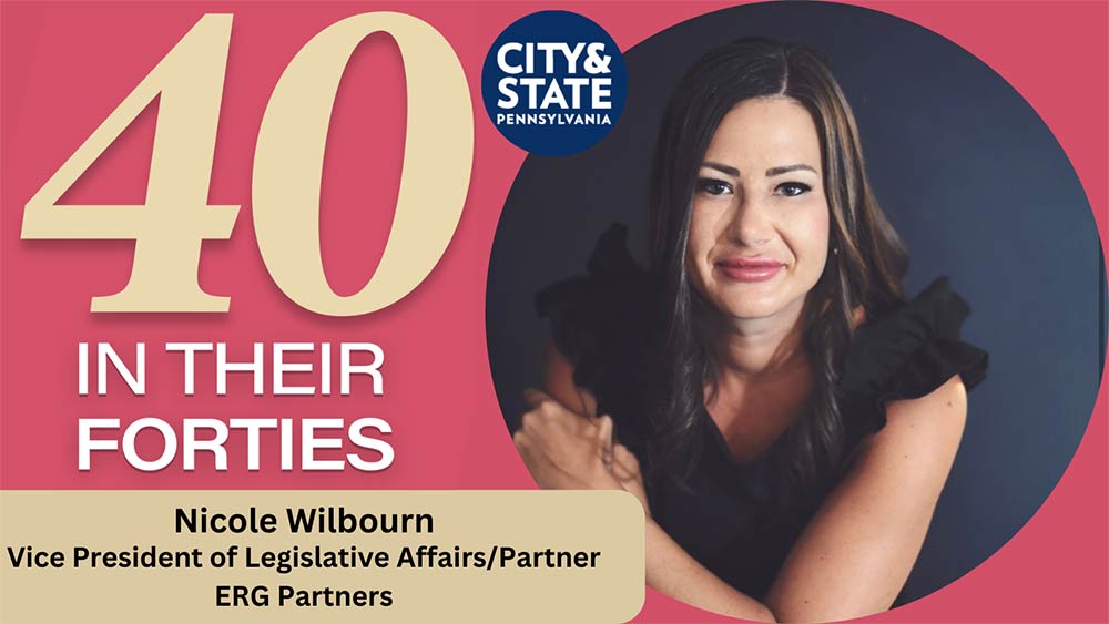 Nicole Wilbourn named to City & State PA's 40 in their Forties list.